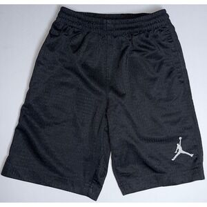 Jordan Boys Black Jumpman Air Mesh Athletic Shorts Size‎ 7 (6-7yrs)